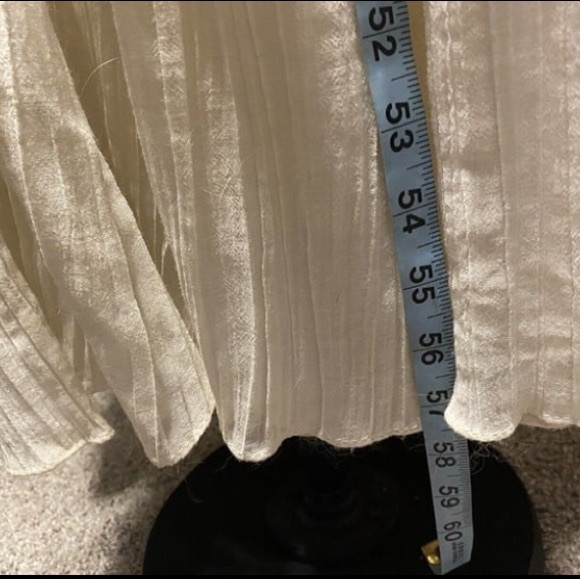 Rare Vintage 70's Gunne Sax Prairie White Wedding Lace Full Maxi Dress - Picture 5 of 8